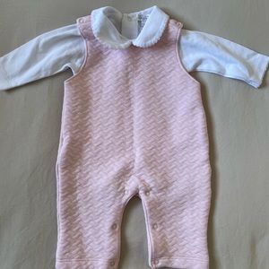 Kissy Kissy 2 piece overall set